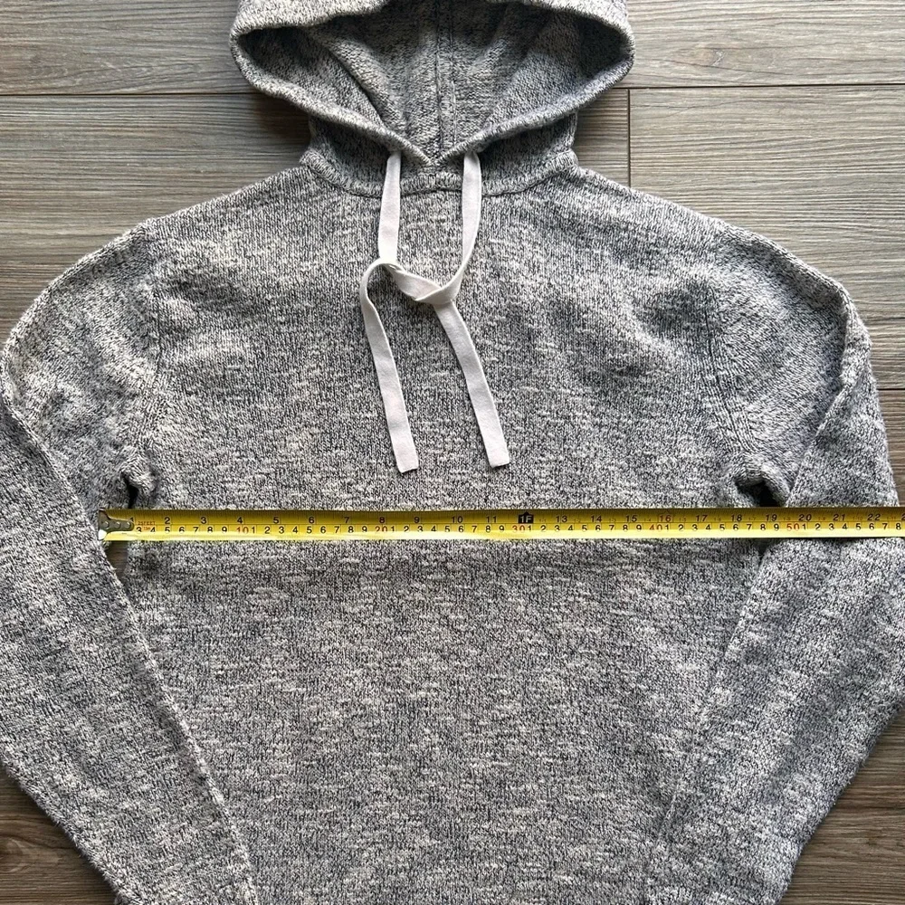 Banana Republic | Heritage Collection Heavyweight Hoodie in Heather Grey (Small)